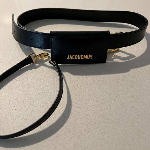 Black Jacquemus belt La Porte Carte - Picture 2 of 4